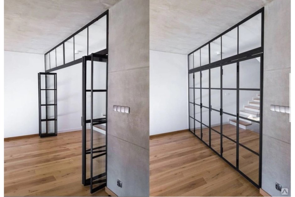 Перегородки внутрикомнатные лофт