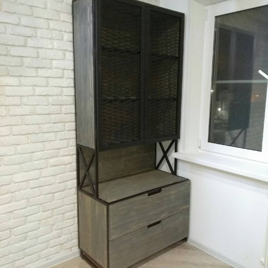 Буфет в стиле лофт