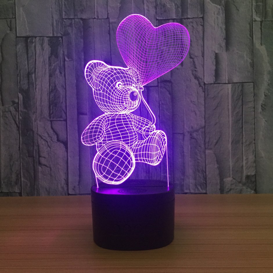 3d-лампа MGITIK мишка led046