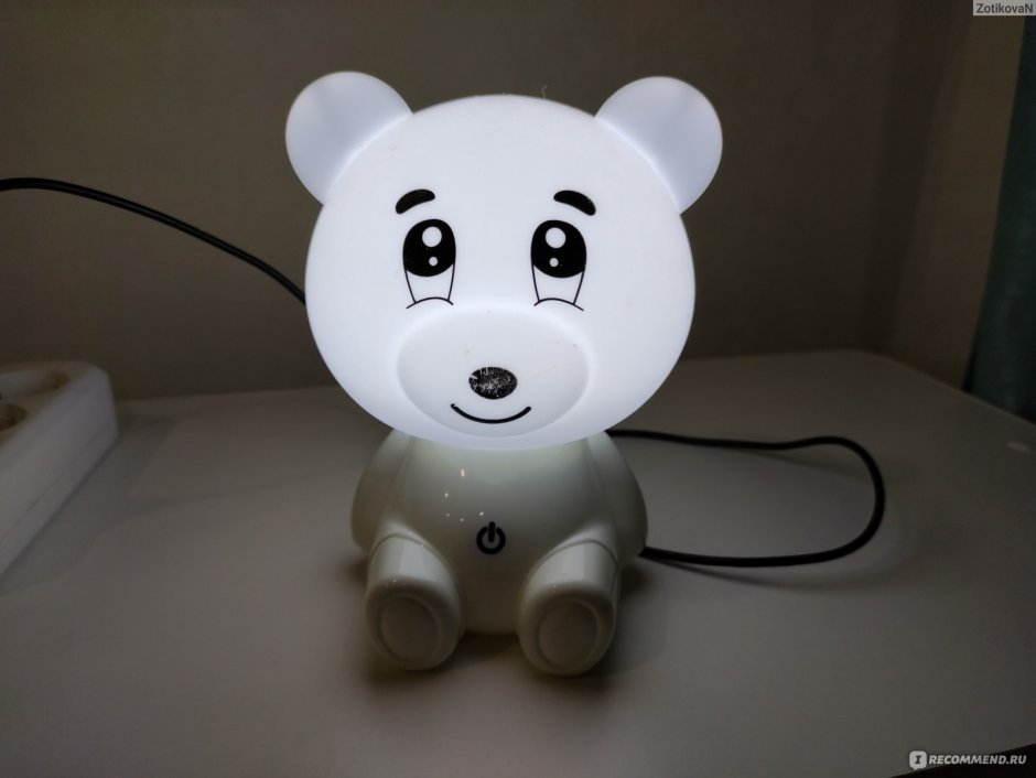 Ночник мишка Fix Price