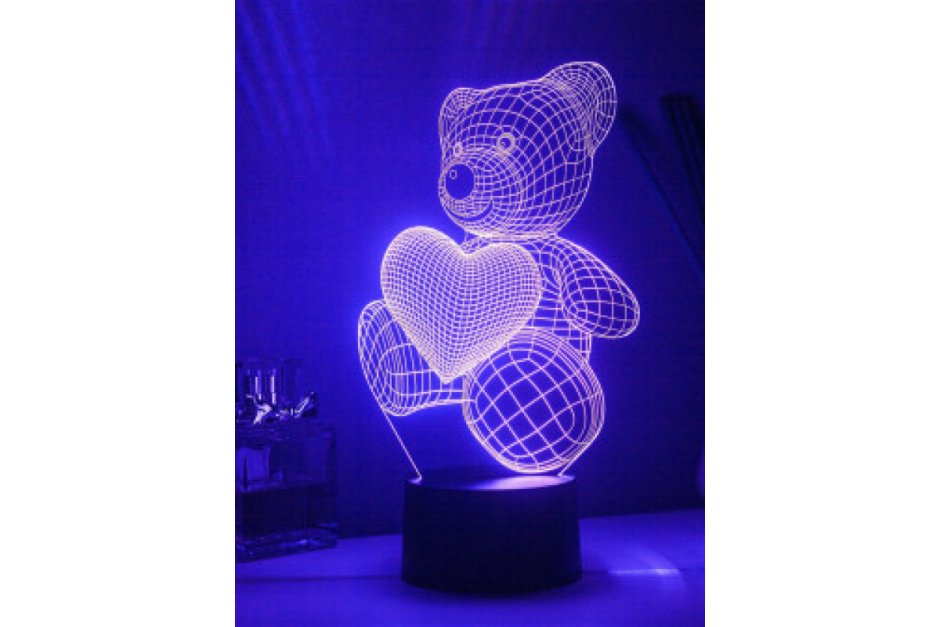 Светильник-ночник 3d