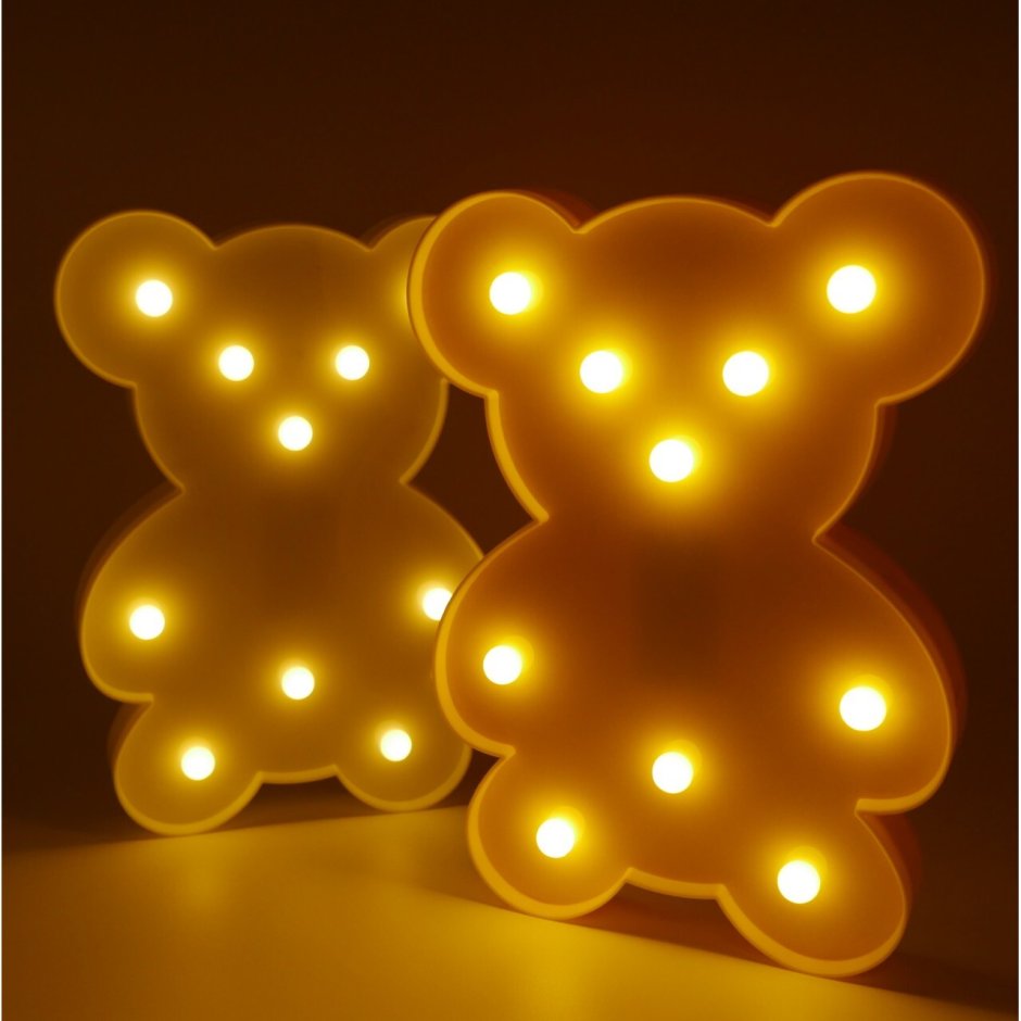 105bb "медведь" ночник