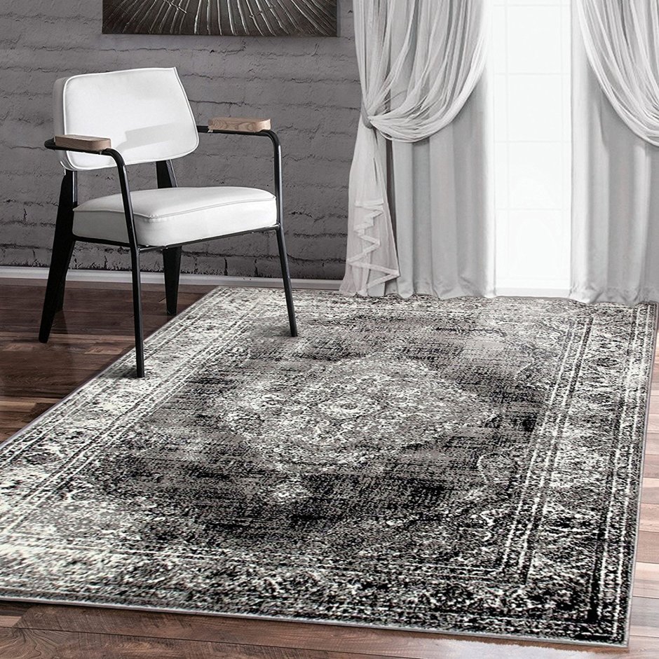 Ковер Gold Shaggy 05465a l_Grey 1.6*2.3