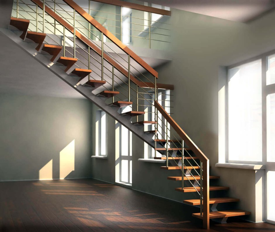 Каркас лестницы 1 косоур