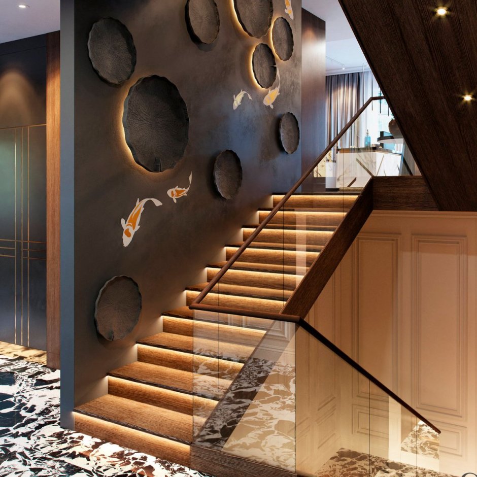 Лестница в интерьере