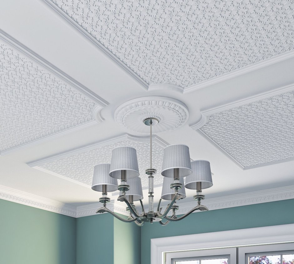 Плитка потолочная инжекционная d520