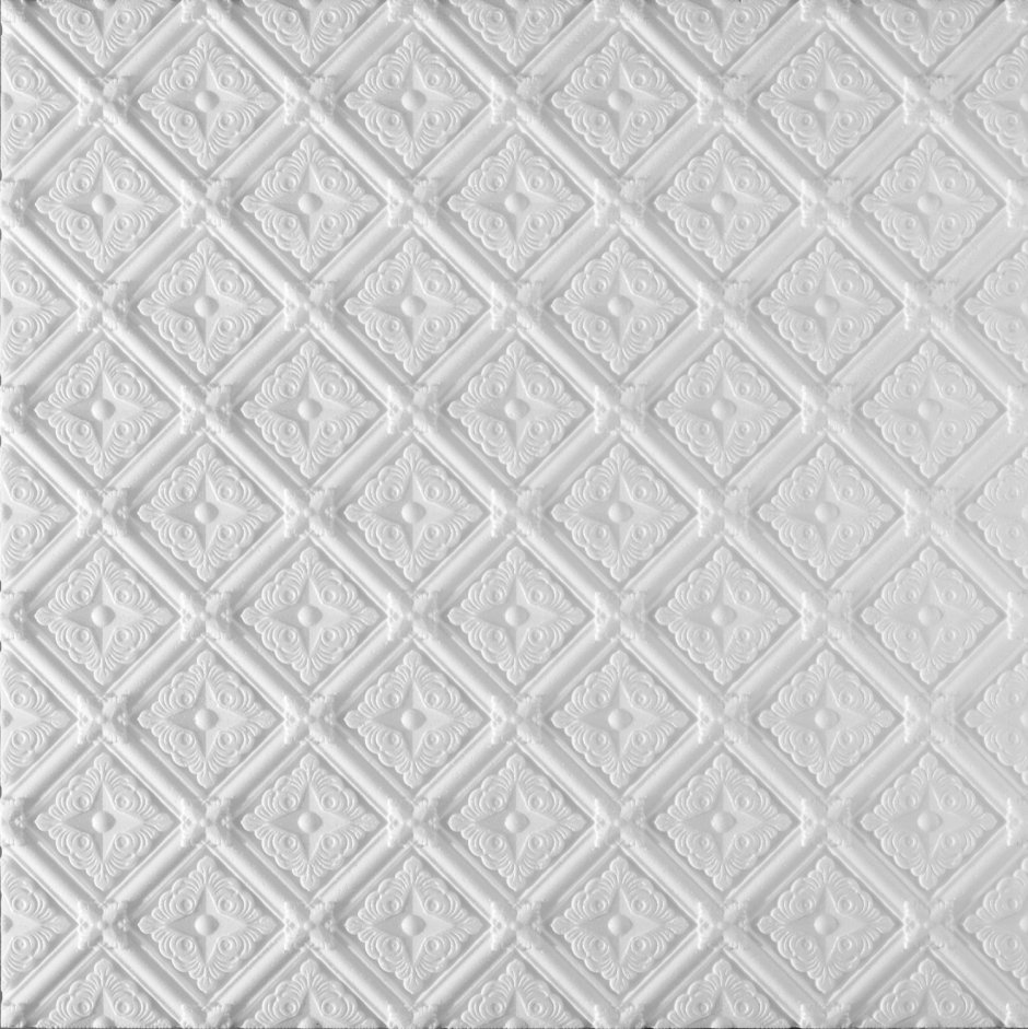 Плитка потолочная инжекционная Декорек d524