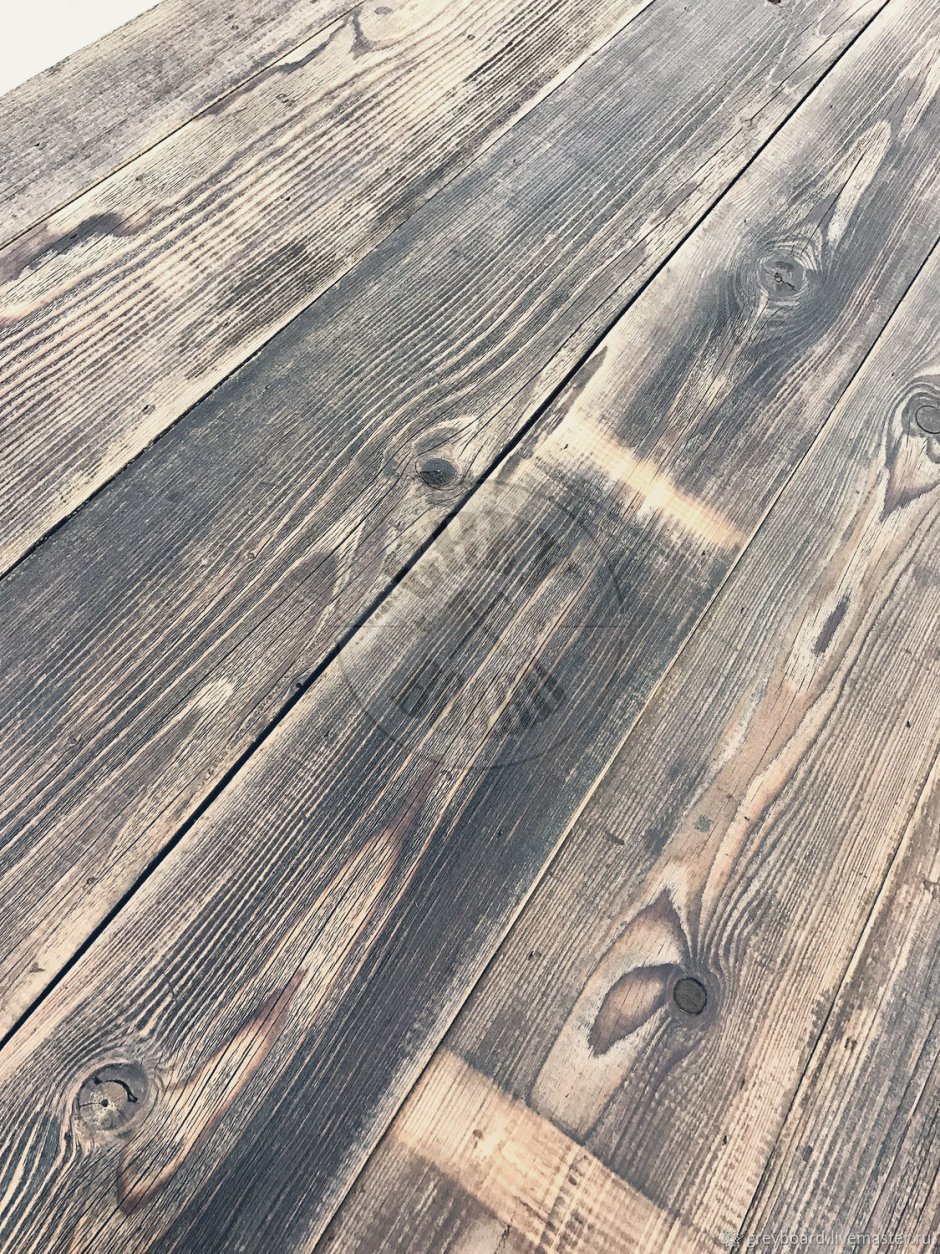 Амбарная доска серая