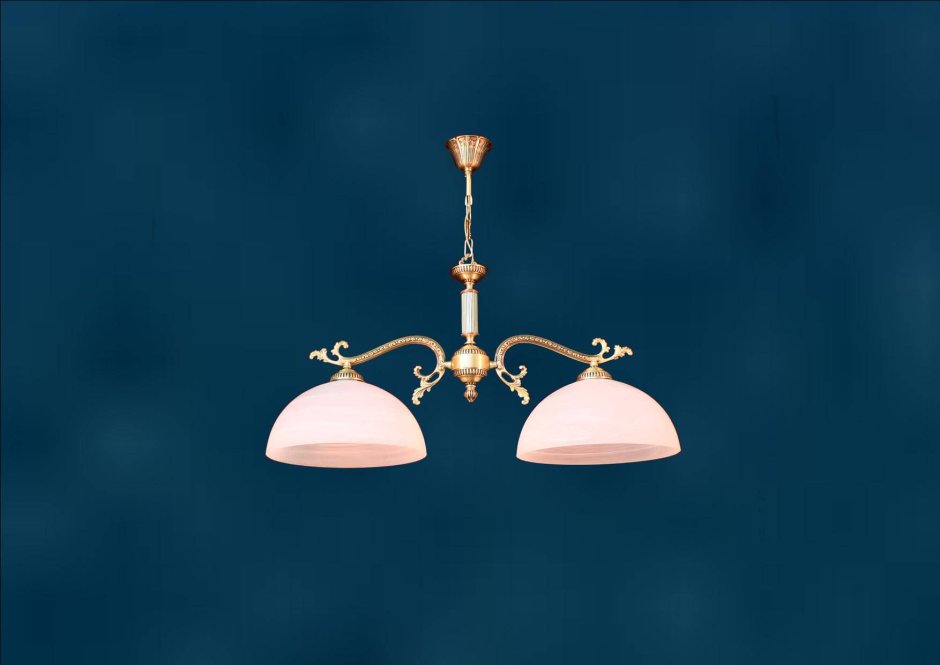 Люстра потолочная двухрожковая