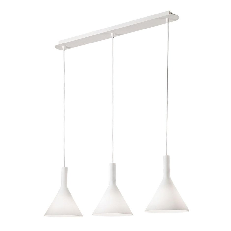 Подвесной светильник ideal Lux cono sp3 Bianco