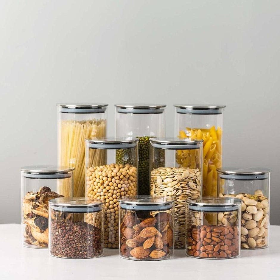 Баночки для сыпучих продуктов