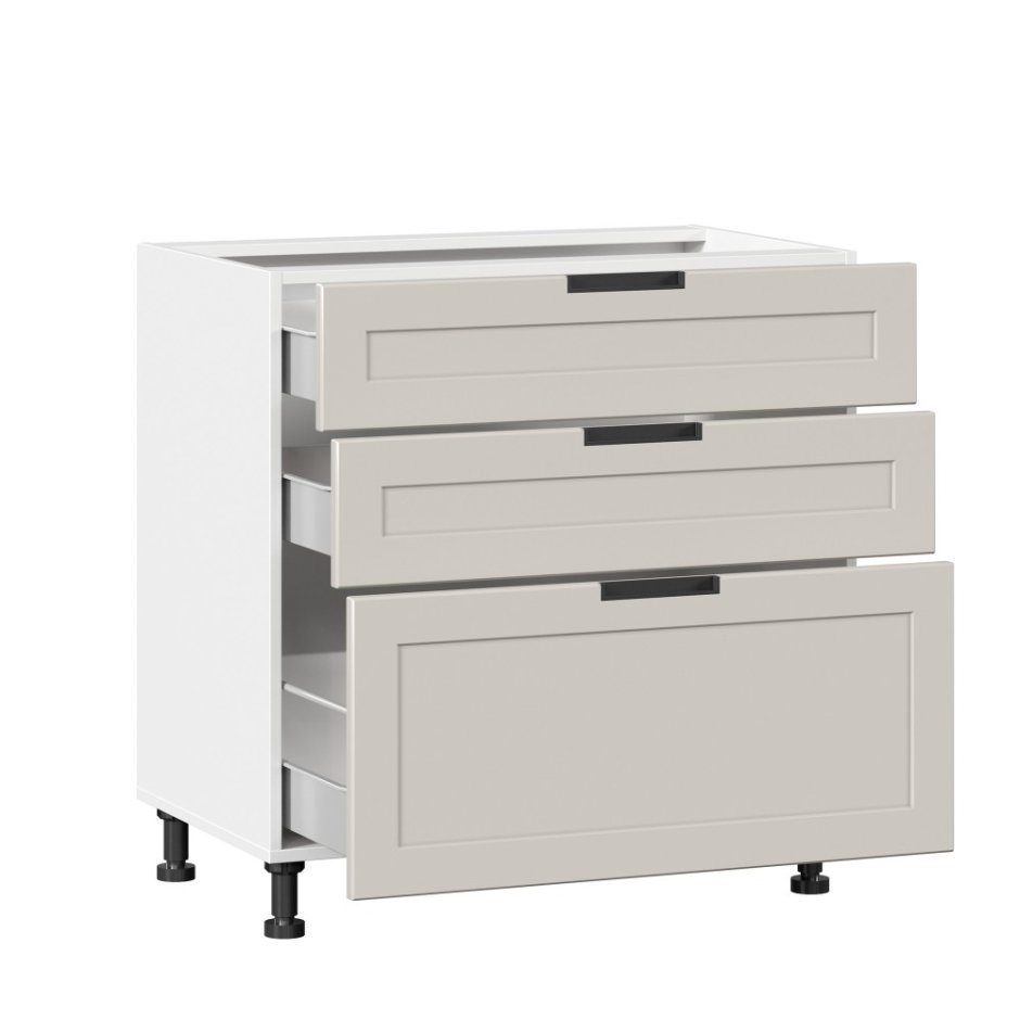 Тумба напольная с 4мя ящиками для кухни Настя