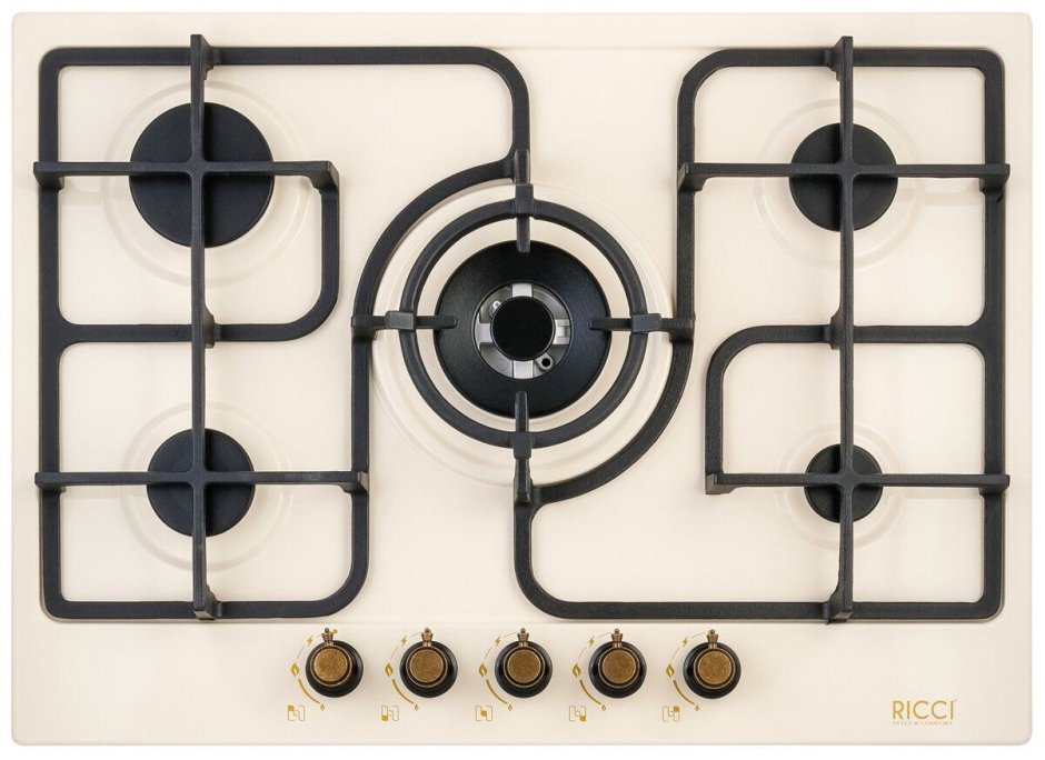 Газовая варочная панель Ricci RGN-st5003bg