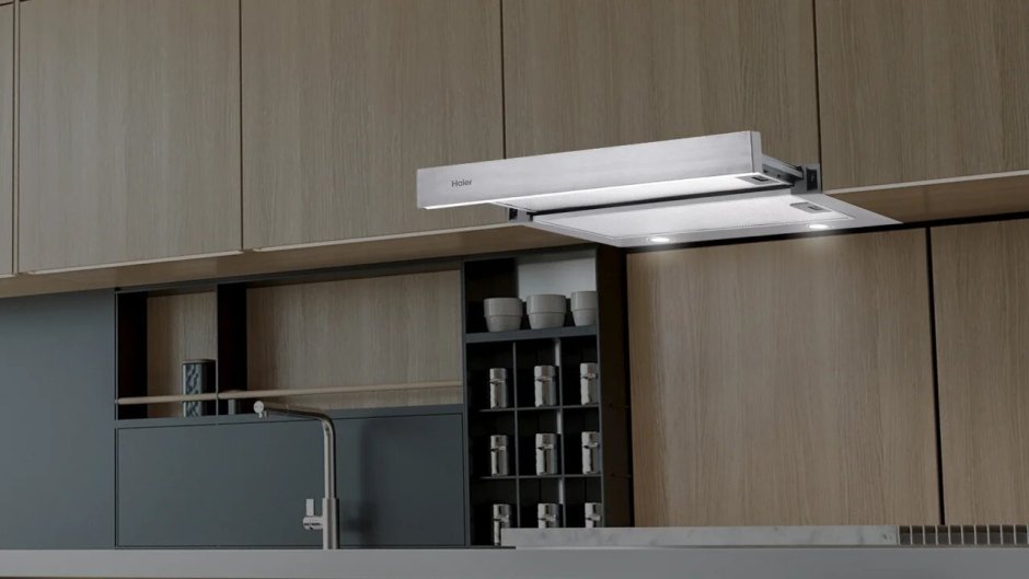 Вытяжка встраиваемая в шкаф 60 см Haier HVX-t671x
