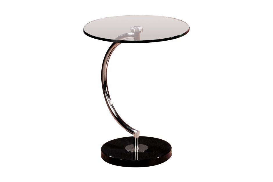 Столик придиванный стеклянный