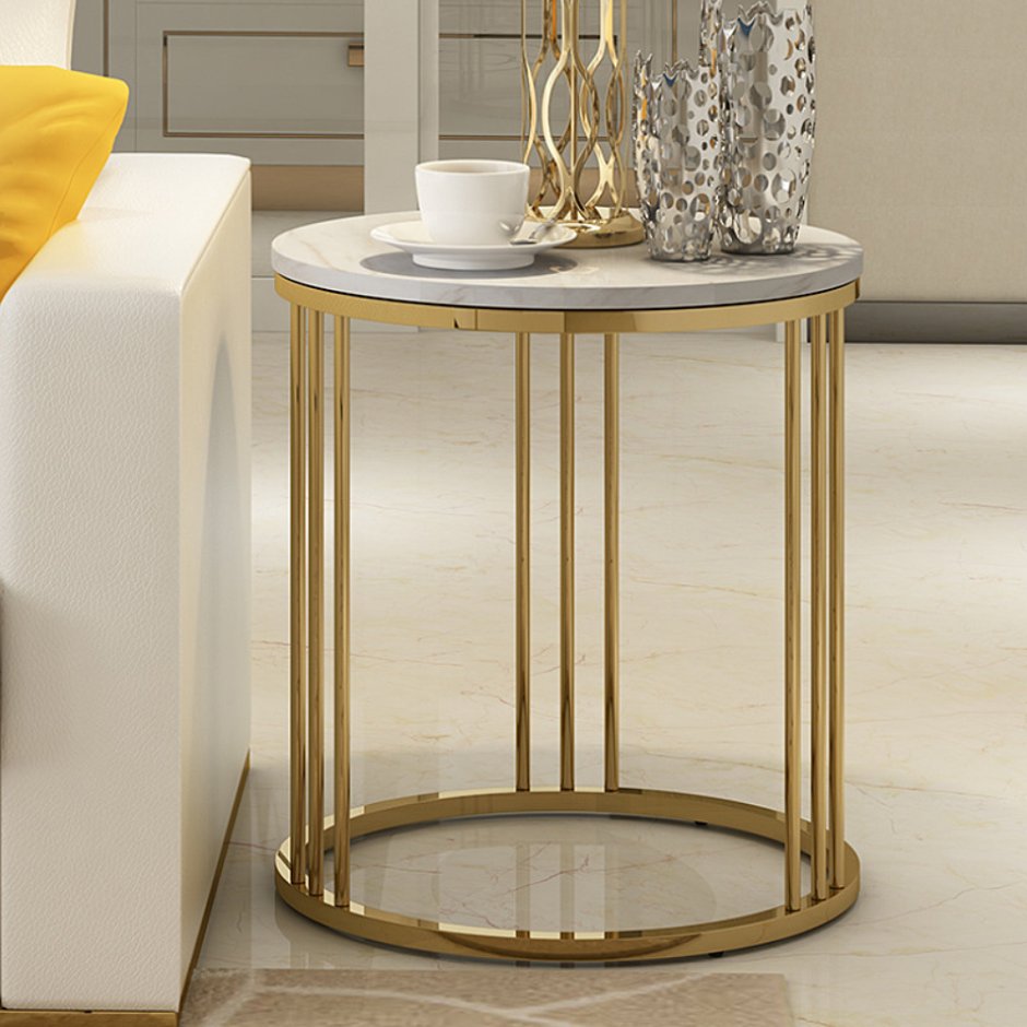 Круглые столики для гостиной