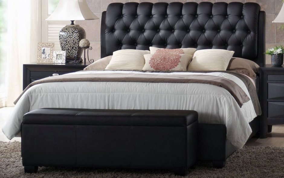 Кровать Tufted Headboard
