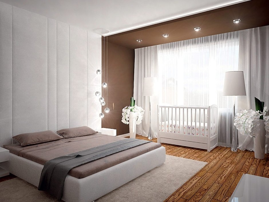 Кровать без спинки в интерьере