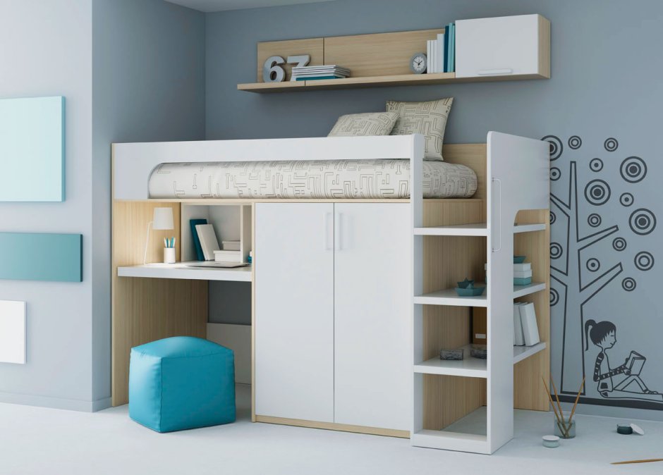 Кровать-чердак Колумбус