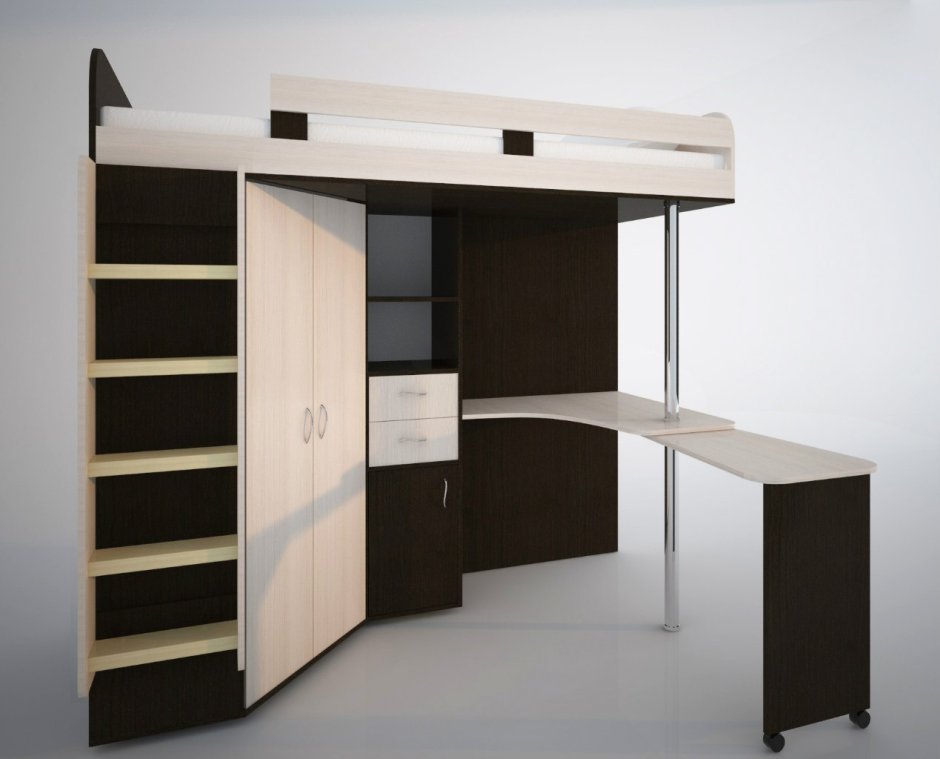 Кровать чердак Юниор 3