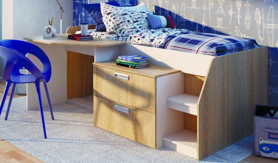 Кровать детская "Скаут New" БТС