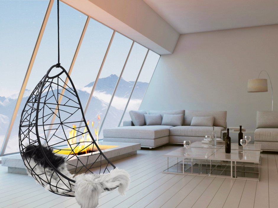 Кресло подвесное модель архикад