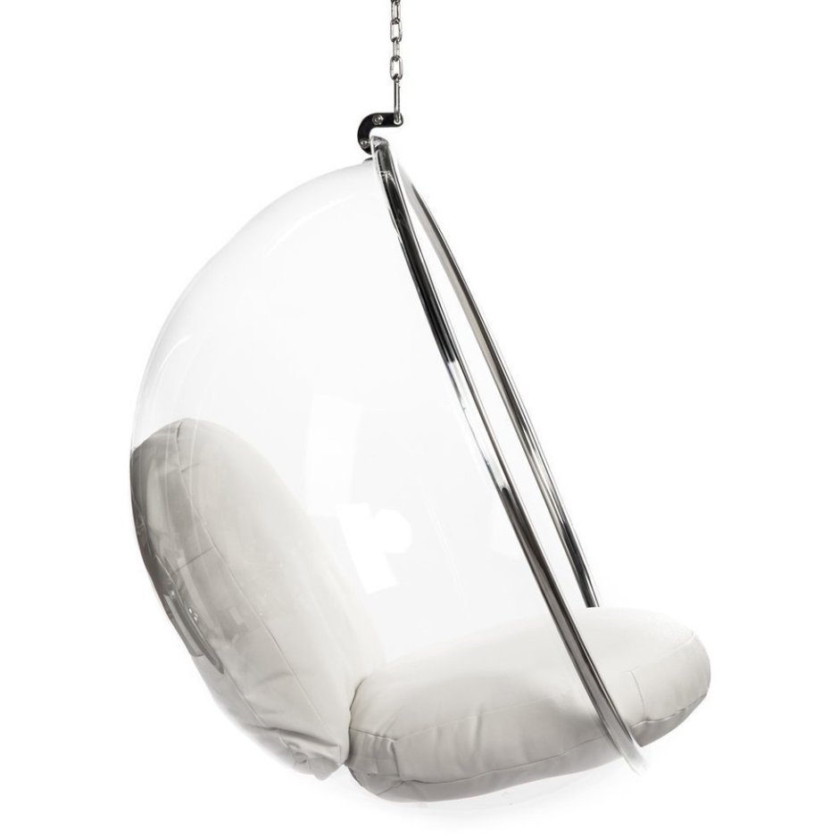 Bubble Chair прозрачное подвесное размер 106 см