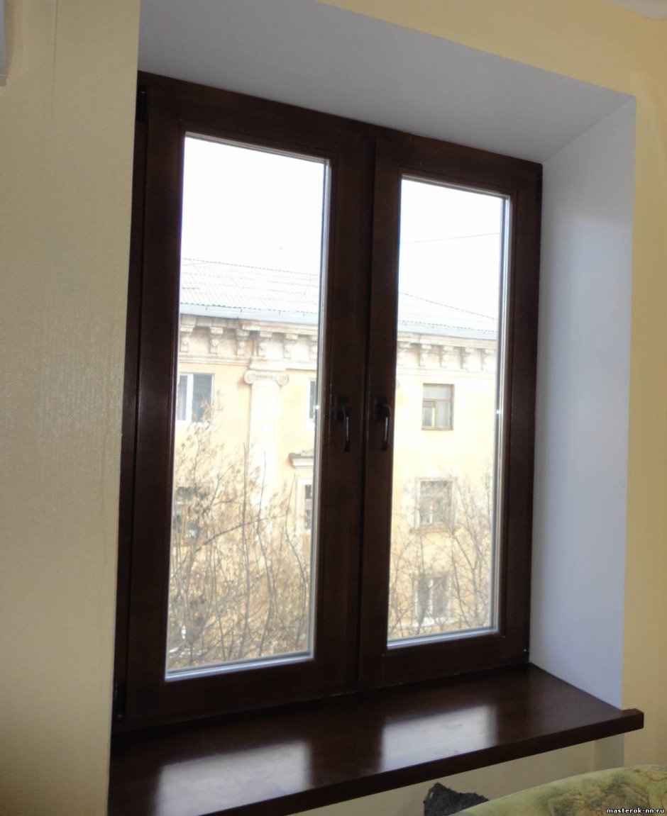 Трехстворчатое окно 1400*2100