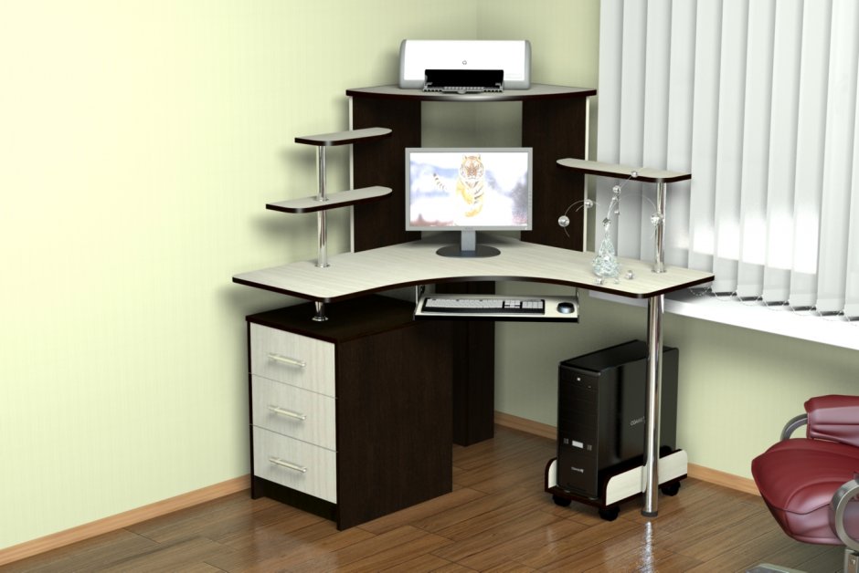 Миниатюрный компьютерный стол