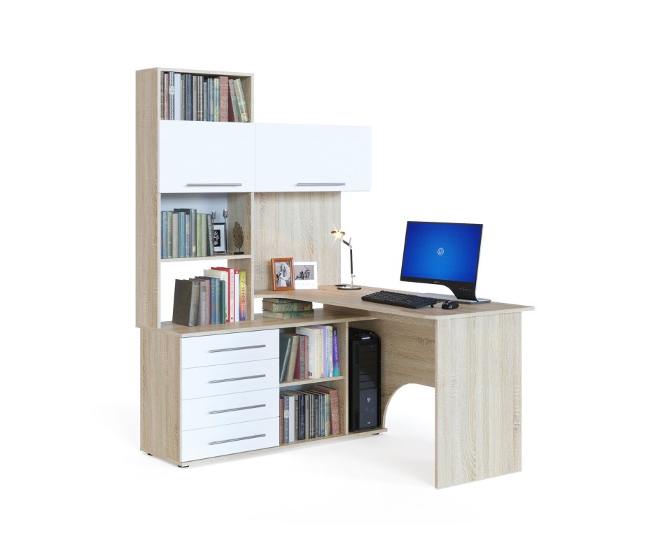 Стол компьютерный Бастон КСТ-14л