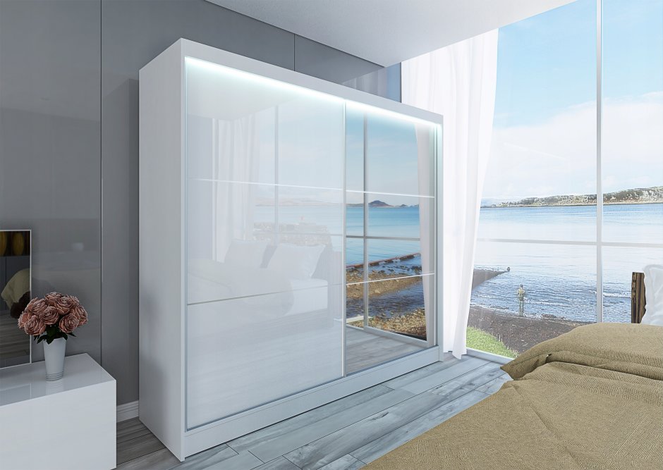 Шкаф купе глянец