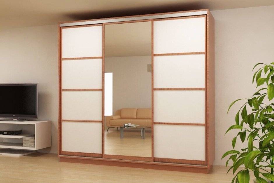 Шкафы купе трехдверные