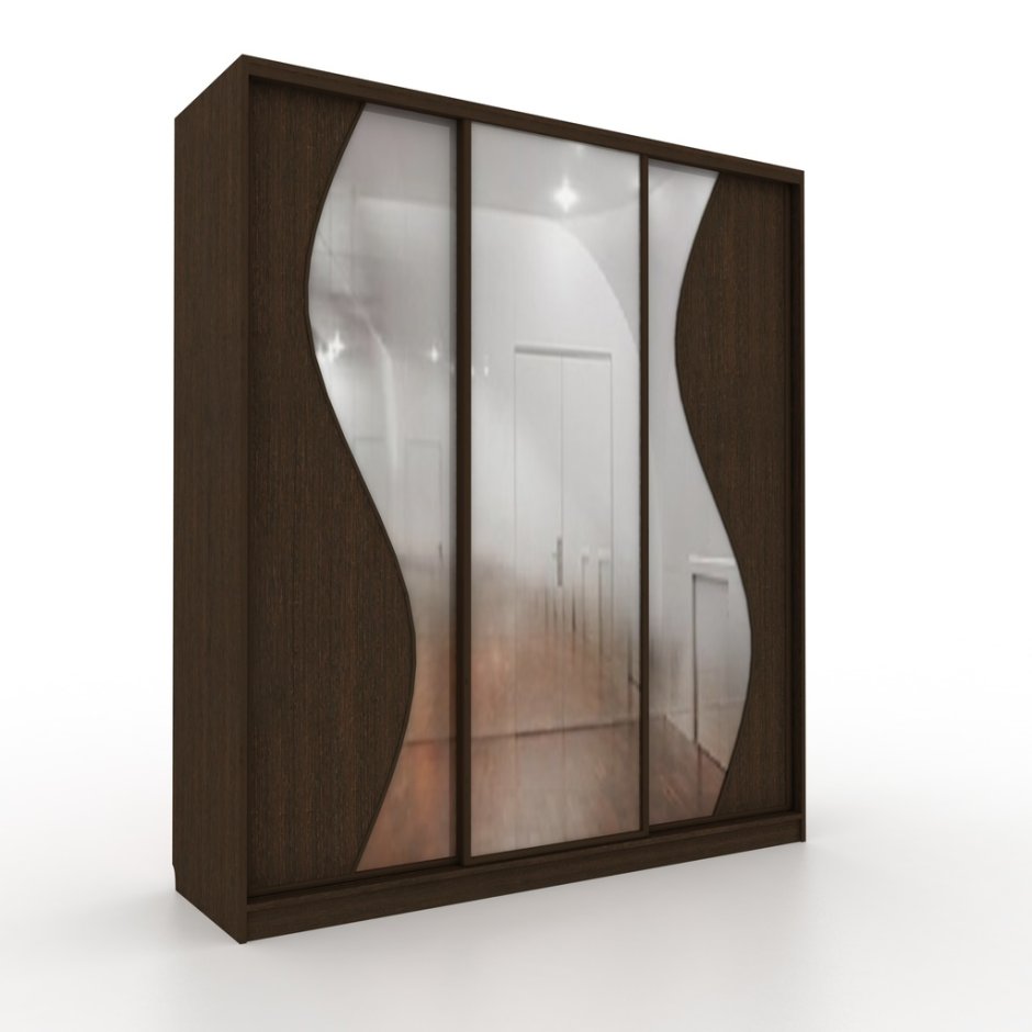 Купе Рамир 3 х створчатый с одним зеркалом