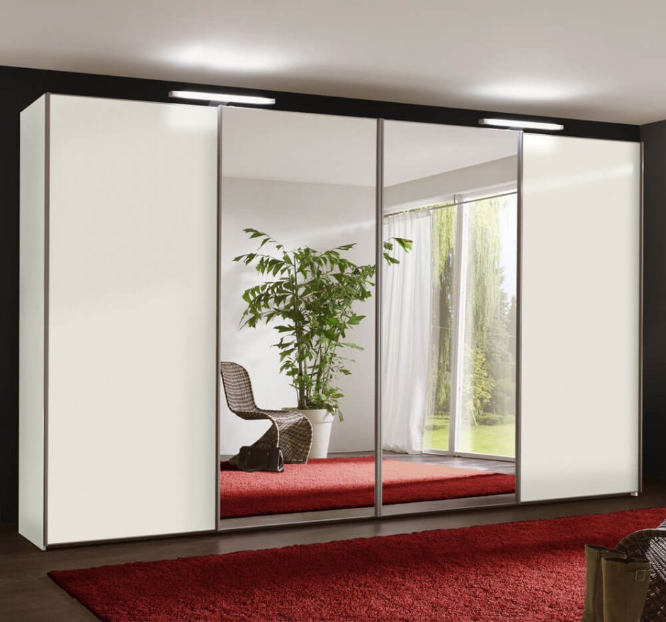 Шкаф купе с зеркалом БН-61