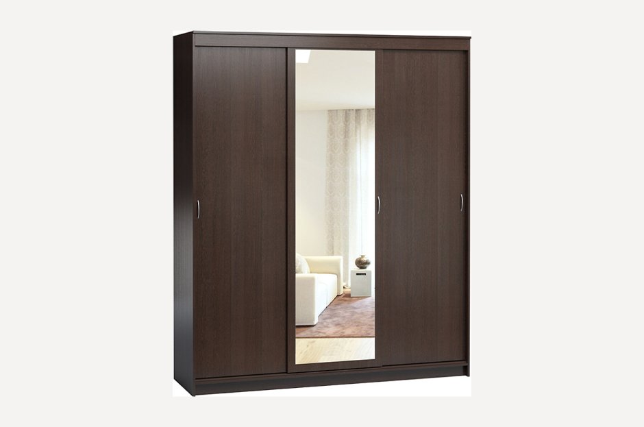 Шкаф-купе Альянс-4 венге (н4)