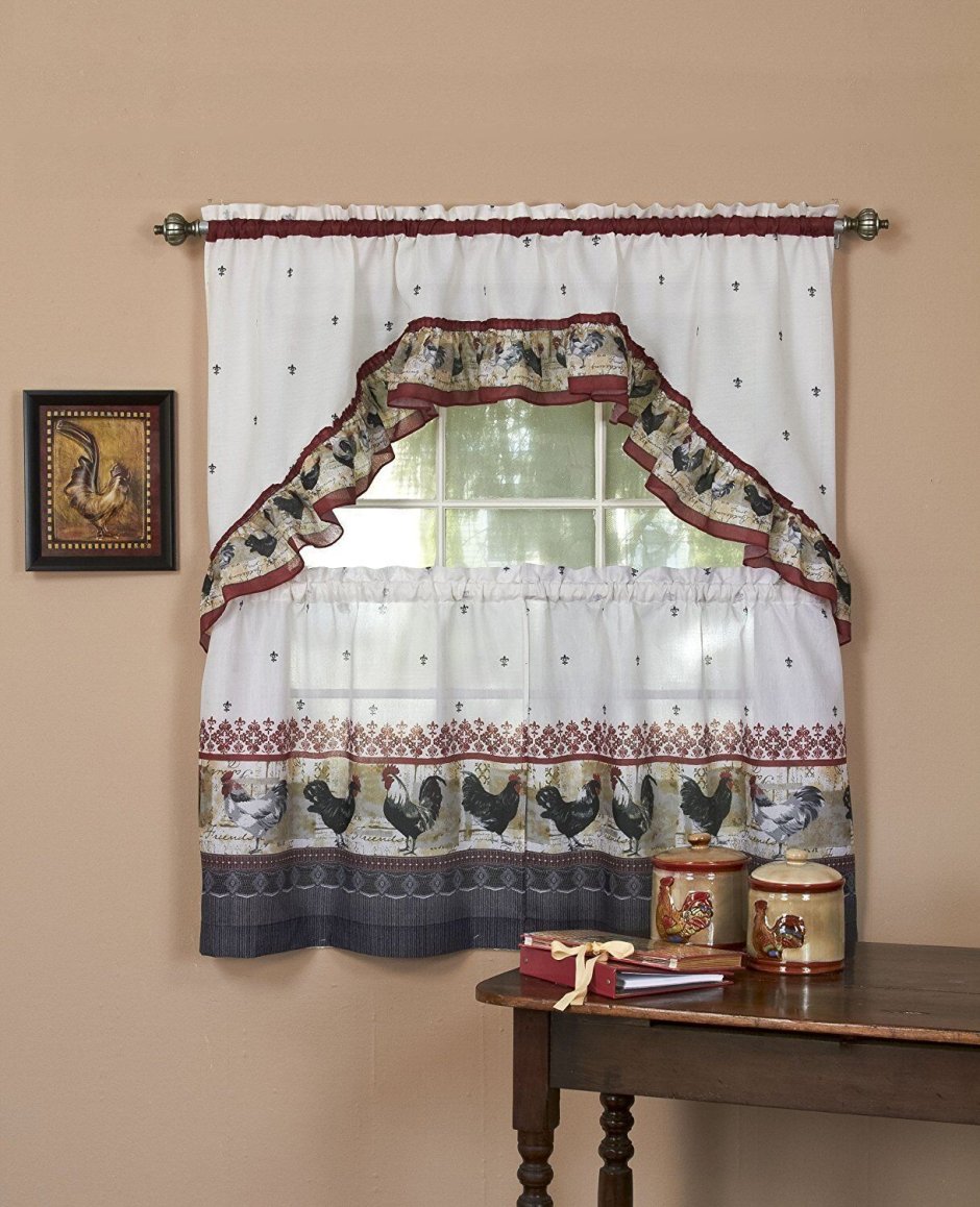 Шторы в деревенском стиле