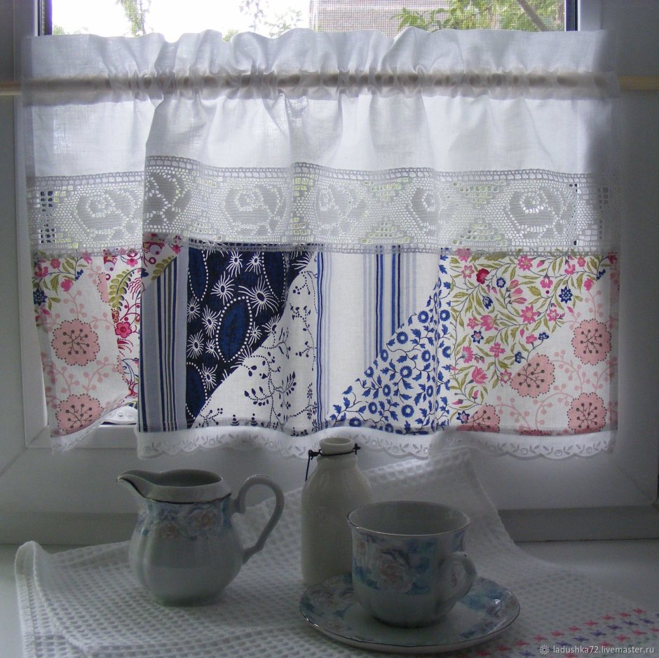 Шторы задергушки в стиле Прованс