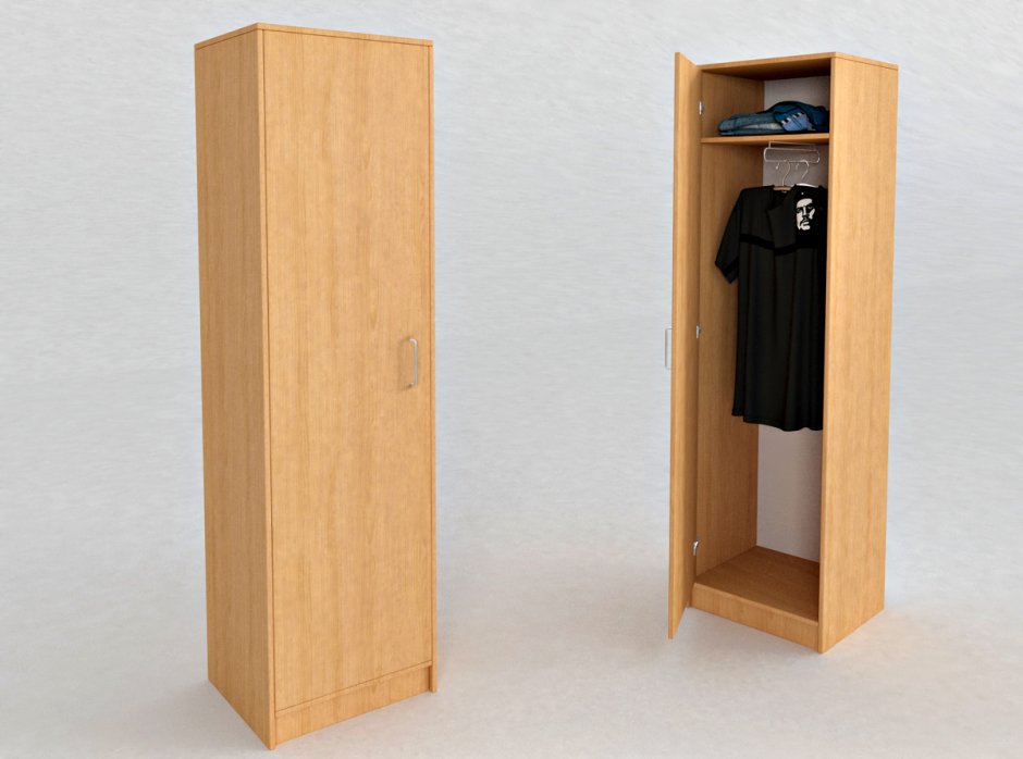 Шкаф шо 600х500х2000 гардеробный