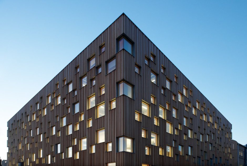 Архитектурный колледж Umea в Швеции Henning Larsen Architects