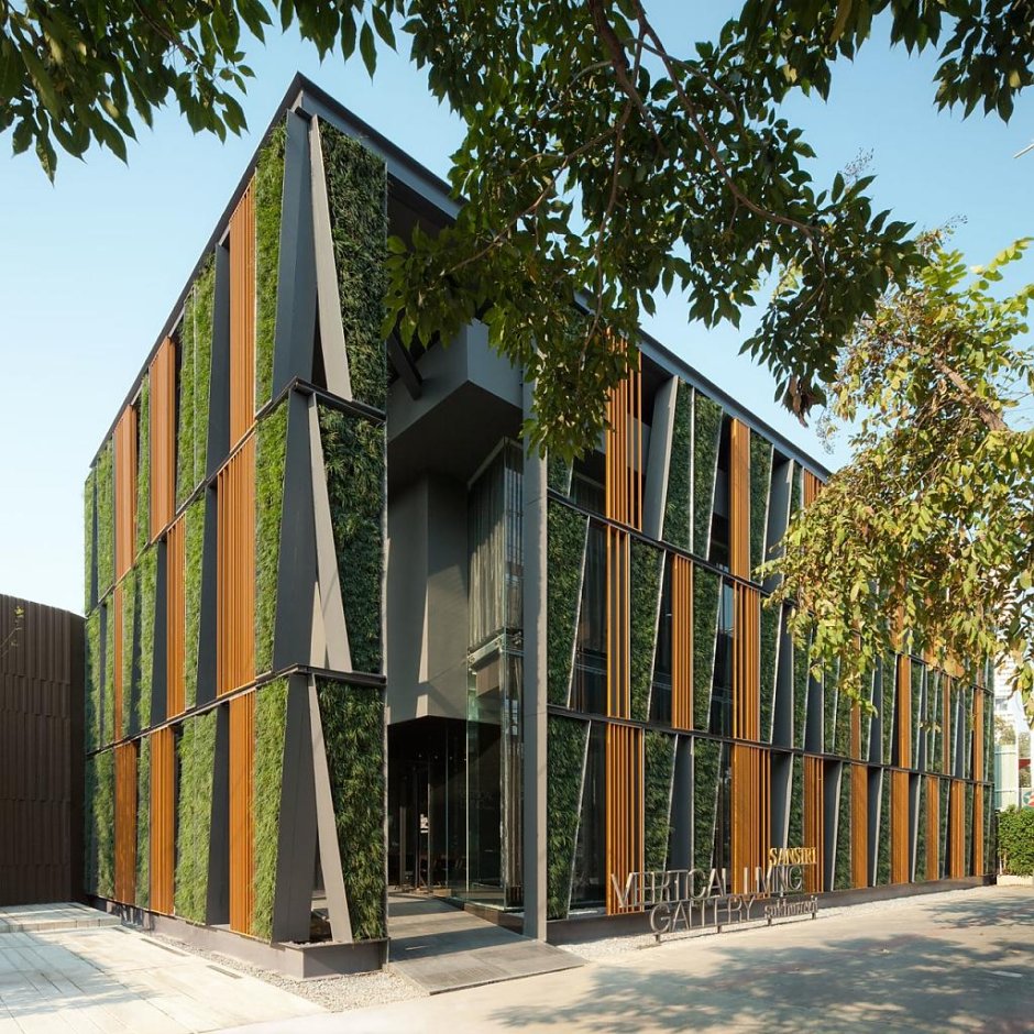 Экостиль фасады