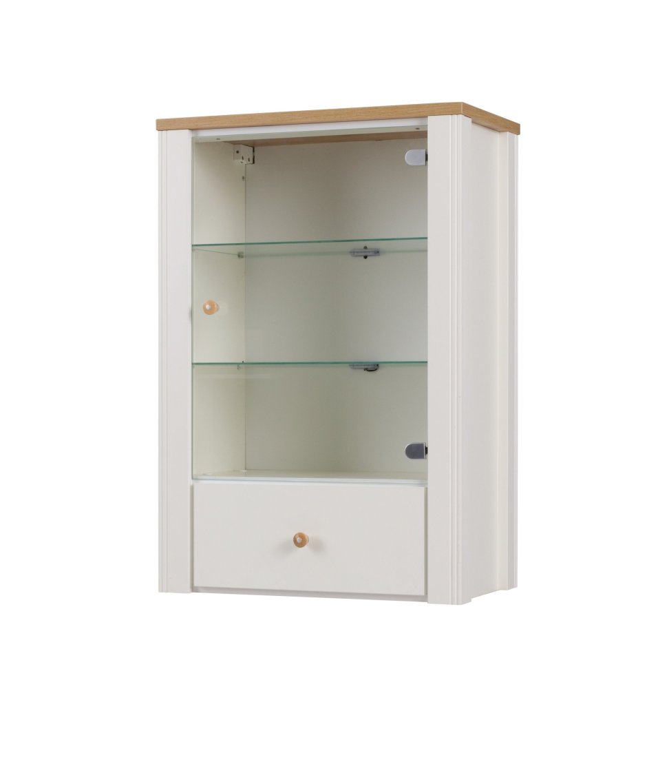 Шкаф витрина навесной