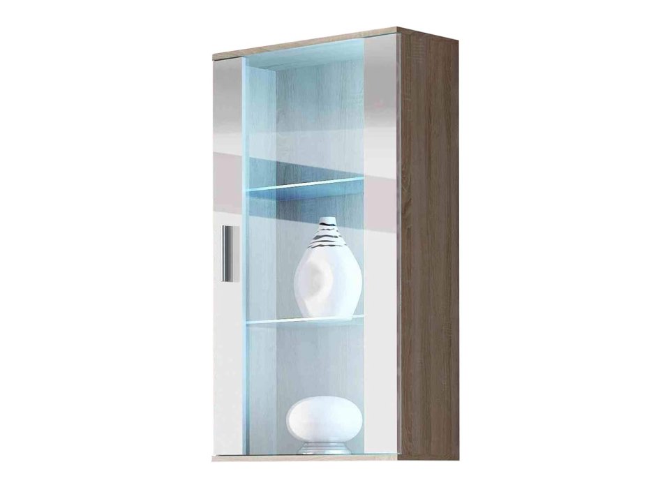 Шкаф-витрина подвесной Глосс