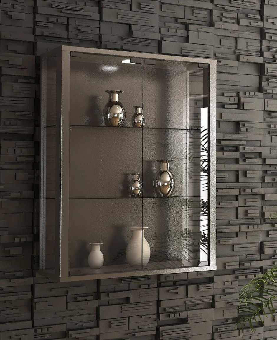 Витрина подвесная настенная