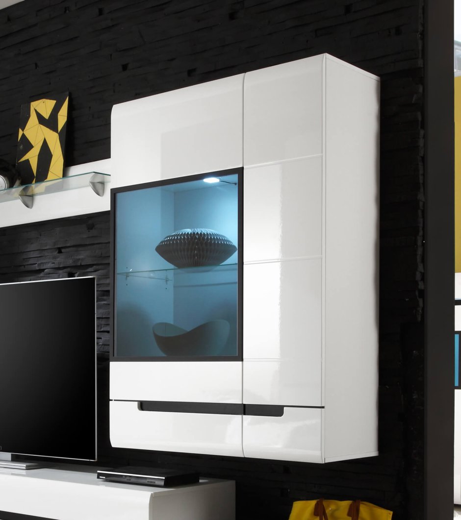 Гостиная Helvetia Lee черный глянец