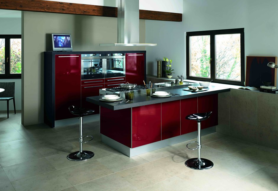 Варочная панель в барной стойке