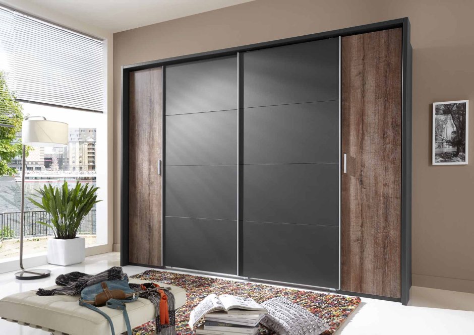 Шкаф купе темный