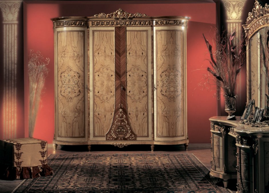 Шкаф гардероб в стиле Барокко