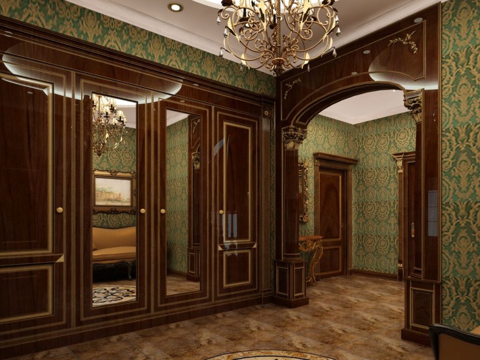 Коридор в стиле Ампир