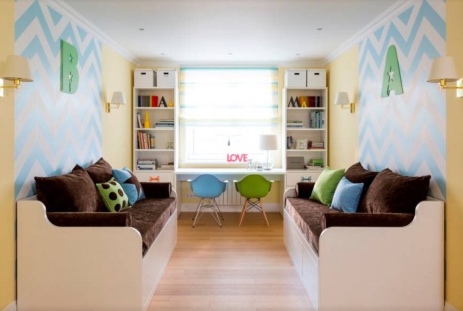 Комната для разнополых детей 12 кв.