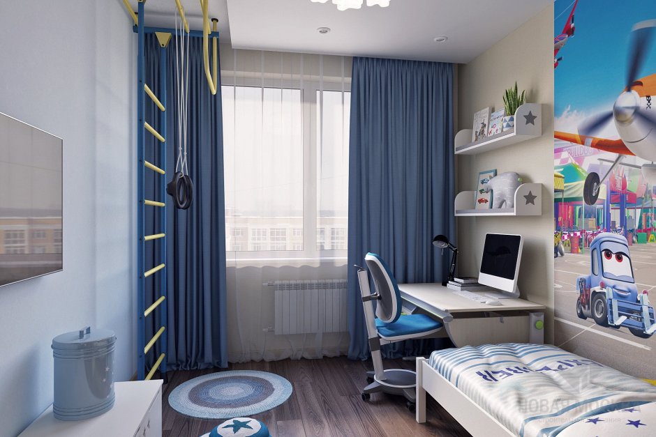 Комната для разнополых подростков